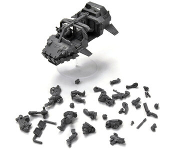 SPACE MARINES Scout Speeder #1 missing bits and driver Warhammer 40K