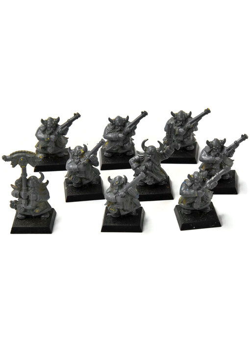 DWARFS 9 Thunderer #1 Warhammer Fantasy Skull pass Cleaned