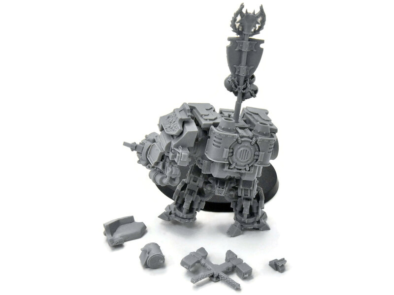Games Workshop SPACE MARINES Dreadnought #1 salamander forge world missing head & one arm 40K