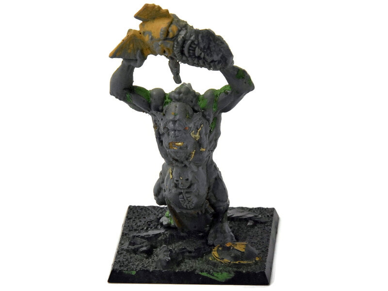 Games Workshop ORCS AND GOBLINS Troll #1 Warhammer Fantasy Skull pass Cleaned