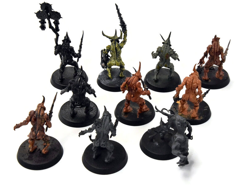 Games Workshop CHAOS DAEMONS 10 Plaguebearers  #3 Warhammer 40K