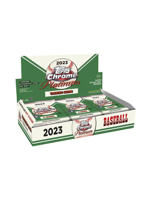 Topps Chrome Platinum Anniversary Baseball 2023 Hobby Box