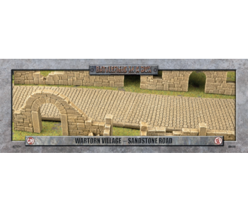 Battlefield In A Box - Wartorn Sandstone Road