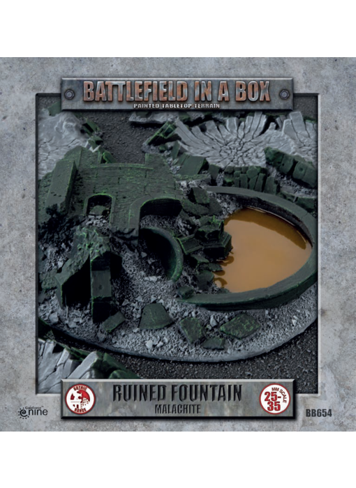 Gothic Battlefields - Ruined Fountain - Malachite