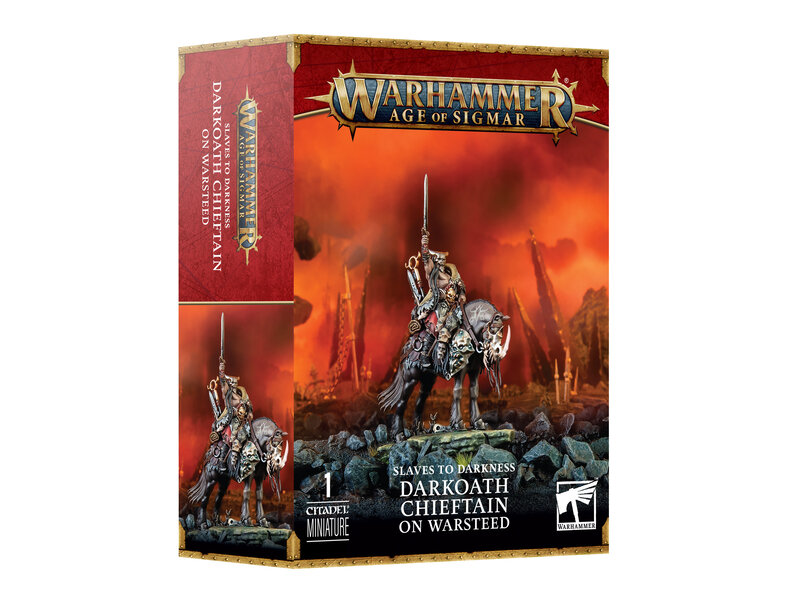 Games Workshop Darkoath Chieftain On Warsteed