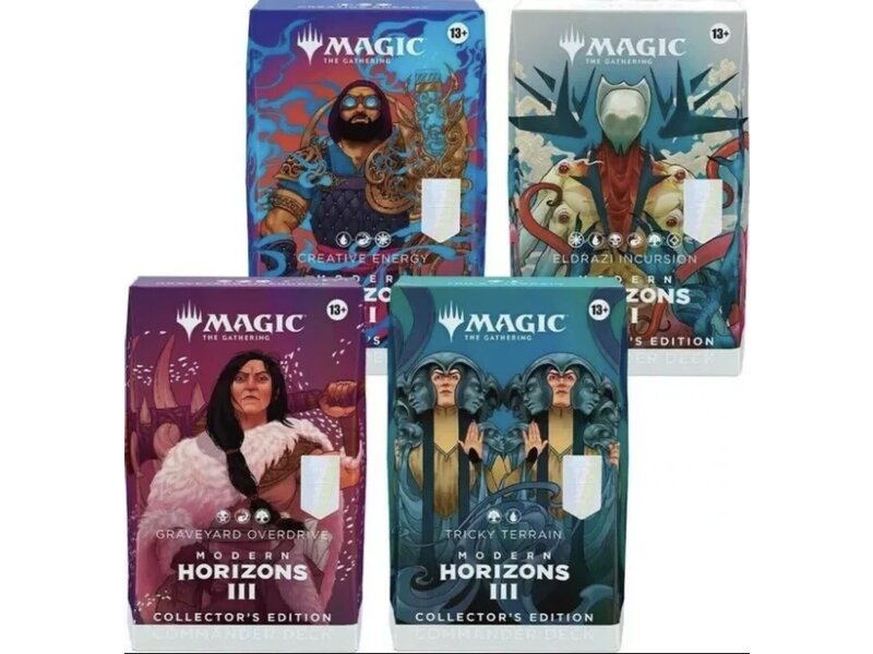 Magic The Gathering MTG Modern Horizon 3 Collectors Commander Bundle