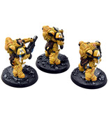 Games Workshop SPACE MARINES Imperial Fists 3 Eradicators #3 WELL PAINTED Warhammer 40K