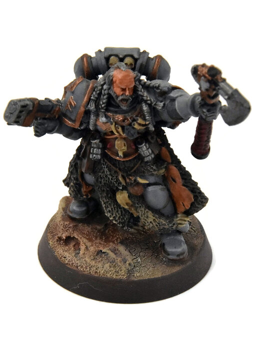 SPACE WOLVES Wolf Lord Krom #1 Warhammer 40K rune priest