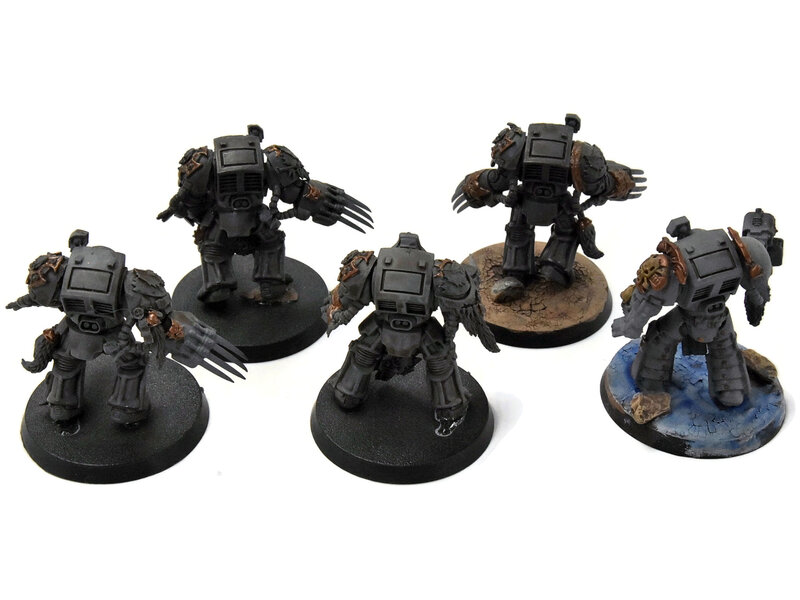 Games Workshop SPACE WOLVES 5 Wolf Guard Terminators #1 Warhammer 40K