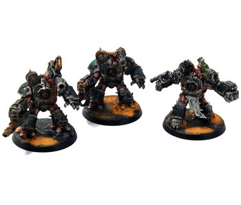 CHAOS SPACE MARINES 3 Obliterators #1 Warhammer 40K WELL PAINTED
