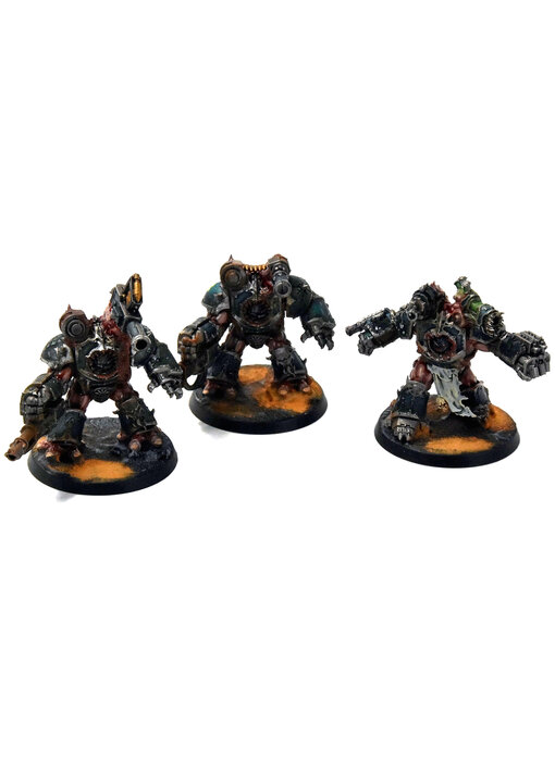 CHAOS SPACE MARINES 3 Obliterators #1 Warhammer 40K WELL PAINTED