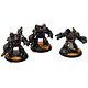 CHAOS SPACE MARINES 3 Obliterators #1 Warhammer 40K WELL PAINTED