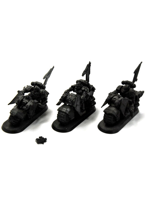 DARK ANGELS 3 Ravenwing Bike #7 Warhammer 40K
