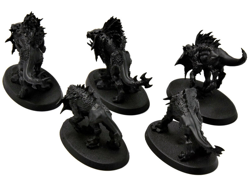 Games Workshop BLADES OF KHORNE 5 Flesh Hounds #1 Sigmar