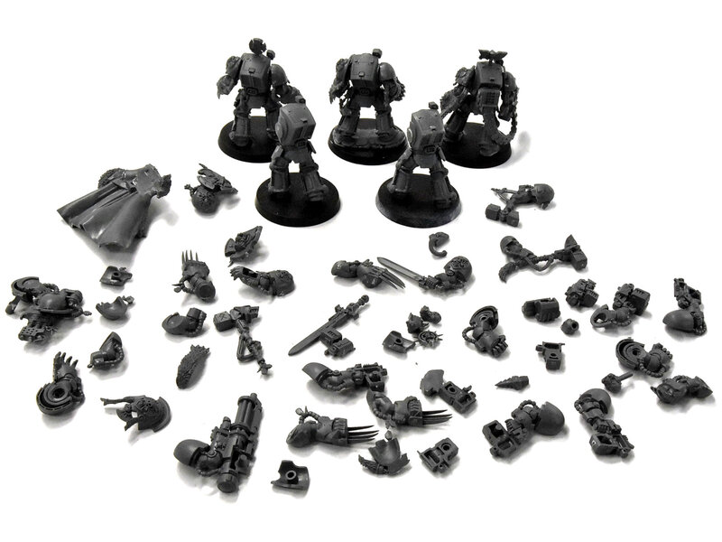 Games Workshop SPACE WOLVES 5 Wolf Guard #1 converted Warhammer 40K