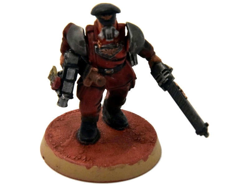 Games Workshop ASTRA MILITARUM Commissar #2 converted Warhammer 40K