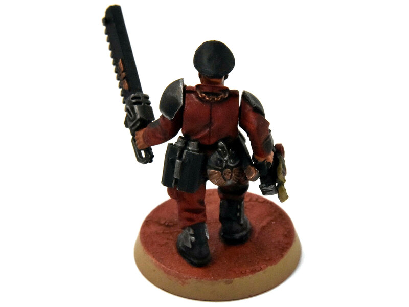 Games Workshop ASTRA MILITARUM Commissar #2 converted Warhammer 40K
