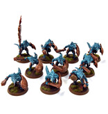 Games Workshop SERAPHON 10 Saurus Warriors #1 PRO PAINTED Sigmar