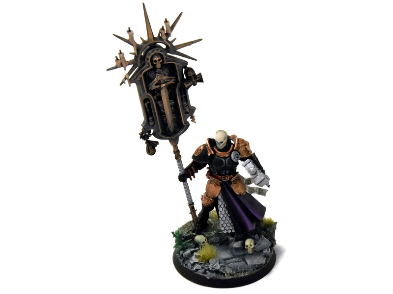 Games Workshop STORMCAST ETERNALS Lord Relictor Converted #1 WELL PAINTED SIGMAR