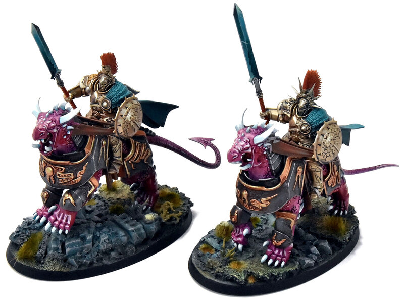 Games Workshop STORMCAST ETERNALS 2 Fulminators #1 WELL PAINTED SIGMAR