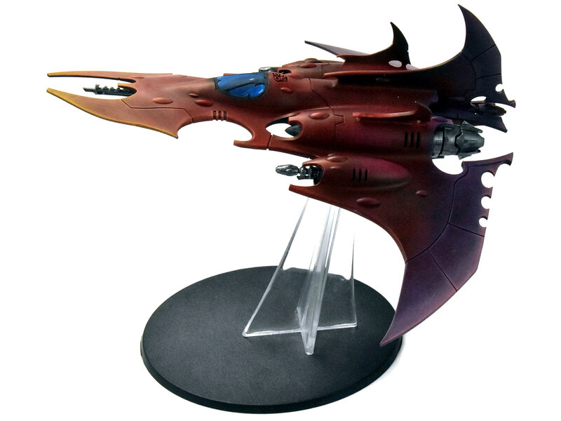 Games Workshop DRUKHARI Razorwing Jetfighter #1 WELL PAINTED Warhammer 40K