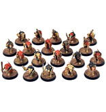 Games Workshop SKAVEN 20 Clanrats #3 Warhammer Sigmar WELL PAINTED
