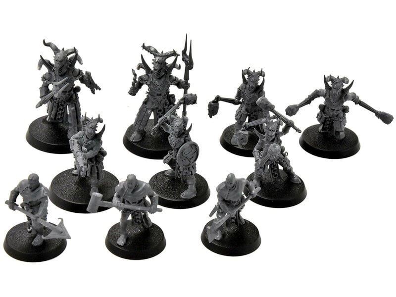 Games Workshop SLAVES TO DARKNESS 10 Horns Of Hashut #1 Sigmar