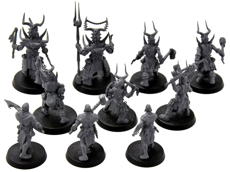 Games Workshop SLAVES TO DARKNESS 10 Horns Of Hashut #1 Sigmar