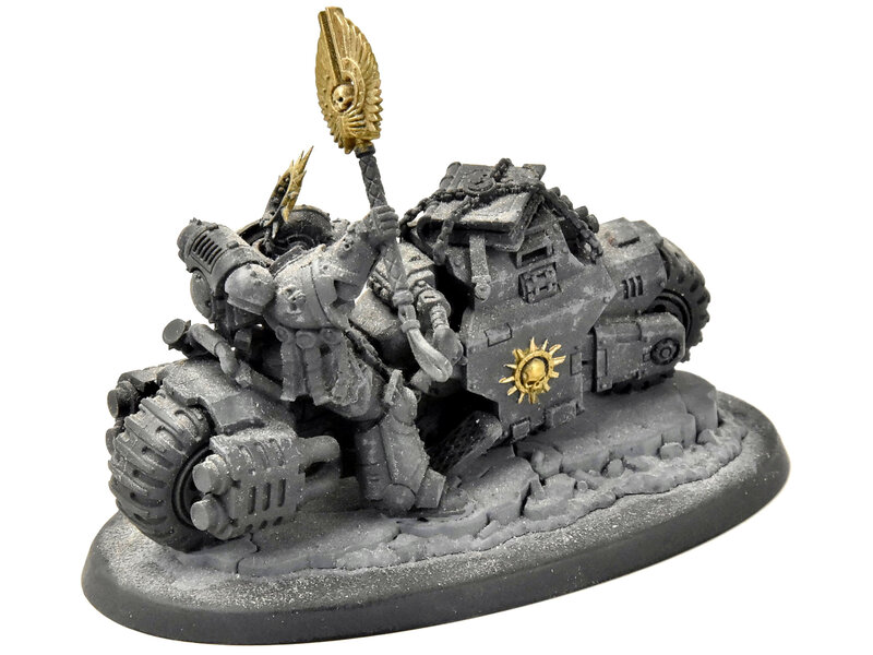 Games Workshop DARK ANGELS Chaplain On Bike #6 Warhammer 40K