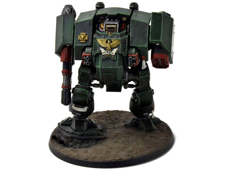 Games Workshop DARK ANGELS Ballistus Dreadnought #1 WELL PAINTED Warhammer 40K