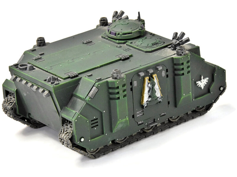 Games Workshop DARK ANGELS Rhino Tank #2 Warhammer 40K WELL PAINTED