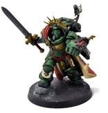 Games Workshop DARK ANGELS Captain In Gravis Armour #6 Warhammer 40K WELL PAINTED