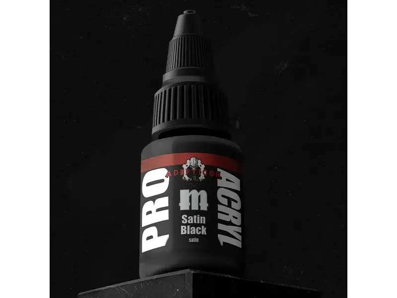 Pro Acryl Pro Acryl S39 - Adepticon Satin Black (22ml)