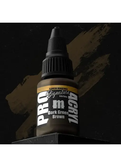 Pro Acryl S25 - Flameon Dark Green Brown (22ml)