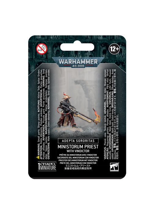 Adepta Sororitas Ministorum Priest With Vindictor