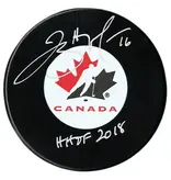 Jayna Hefford HHOF 2018 Autographed Puck - Official COJO Sport certificate of Authenticity