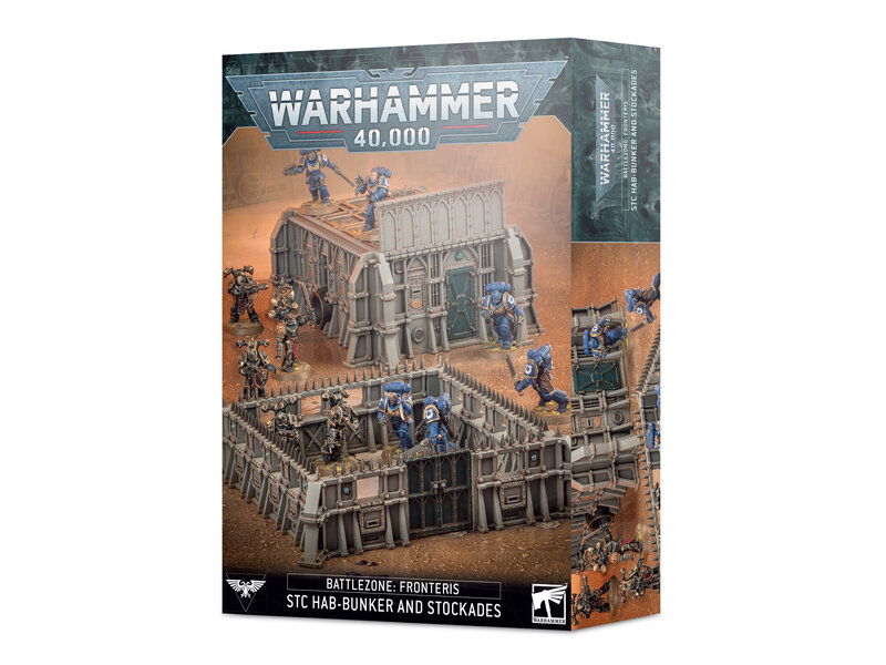 Games Workshop Battlezone Fronteris - Stc Hab-Bunker & Stockades