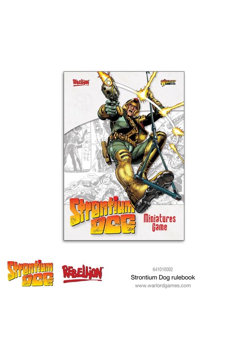 2000 AD Strontium Dog Rulebook