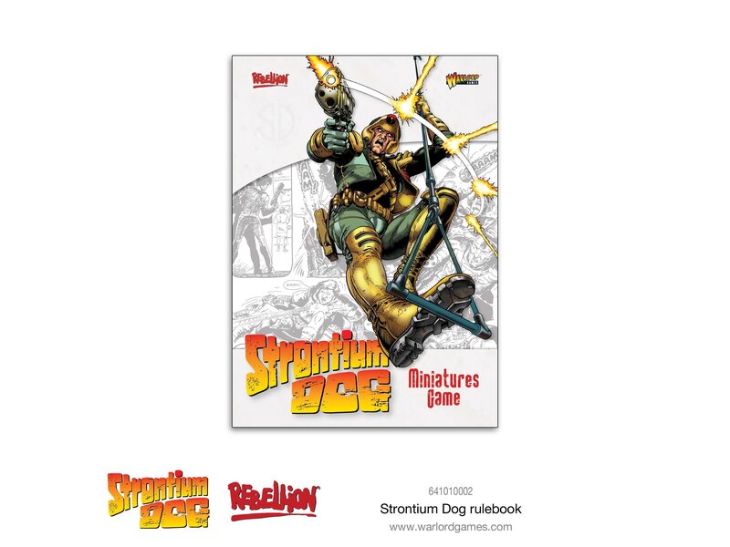 Warlord Games 2000 AD Strontium Dog Rulebook