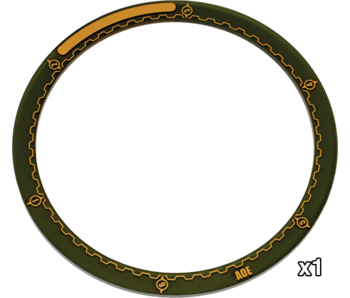 Warmachine 5" Area Of Effect Ring (PIP 91081)