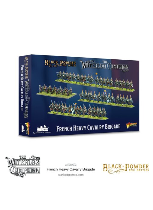 Black Powder Epic Battles - Waterloo - French Heavy Cavalry Brigade