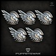 Puppetswar H.I. Demonwing Shoulder Pads (right) (S255)