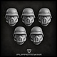 Puppetswar Masked Sturmpioniere heads (S092)