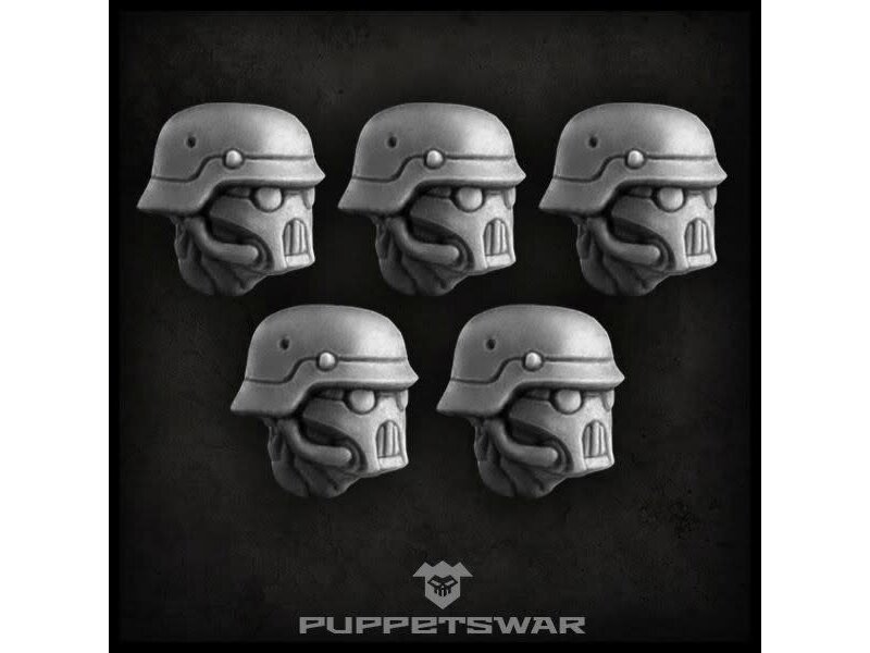 Puppetswar Puppetswar Masked Sturmpioniere heads (S092)