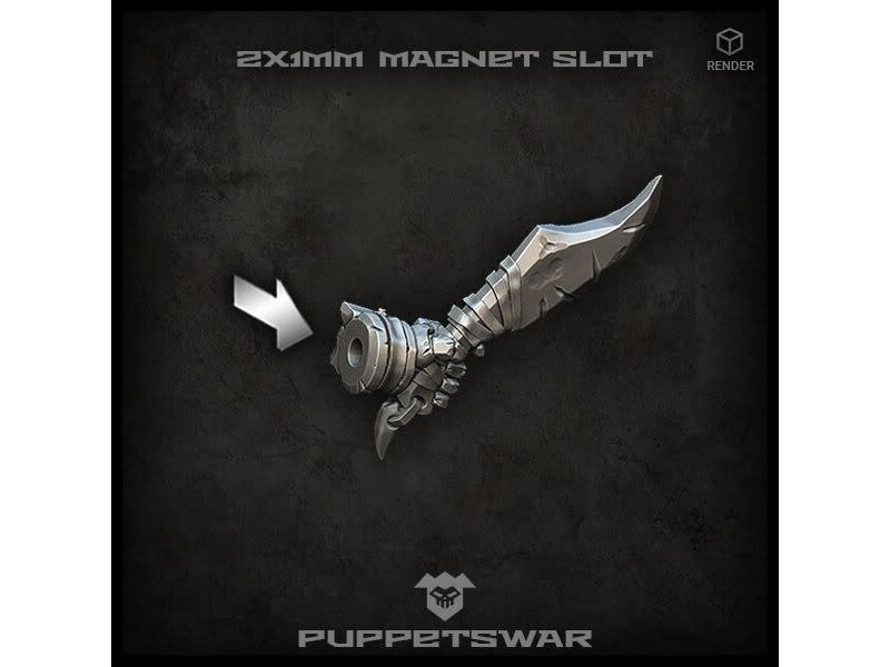 Puppetswar Puppetswar Orc Blades (left) (S397)