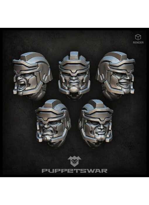 Puppetswar Legionnaires heads (S156)