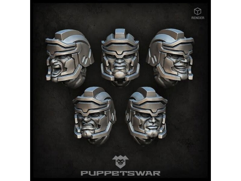 Puppetswar Puppetswar Legionnaires heads (S156)