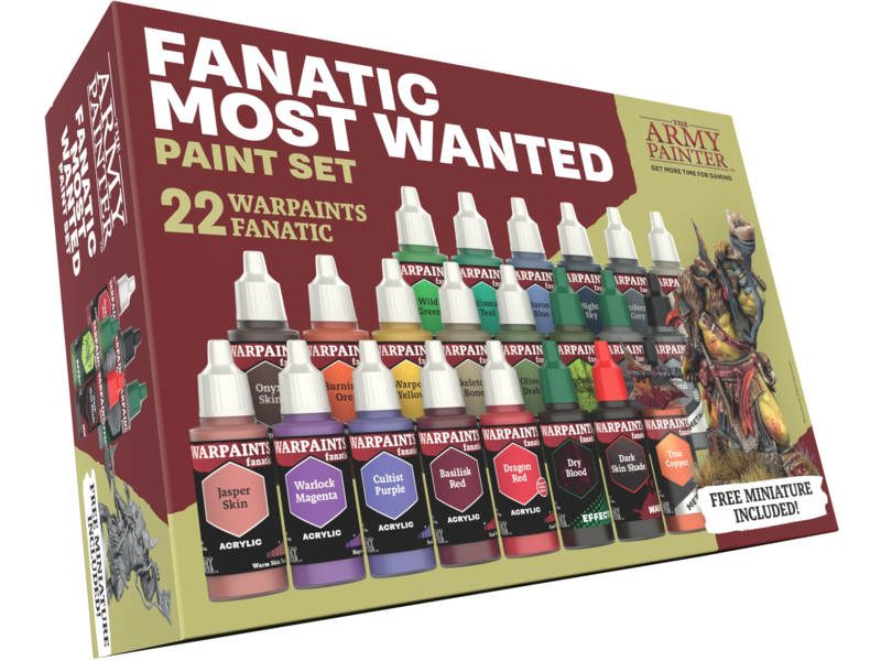 The Army Painter Warpaints Fanatic Most Wanted Paint Set