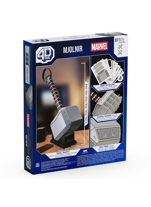 4D Build - Marvel - Mjöllnir Marteau de Thor