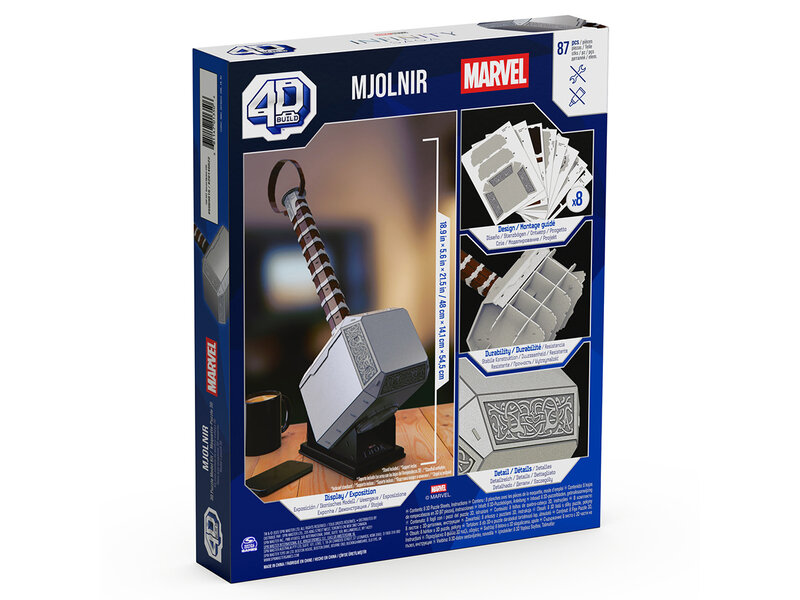 4D Build - Marvel - Mjöllnir Marteau de Thor